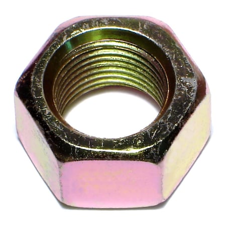 Midwest Fastener Hex Nut, 3/4"-16, Steel, Grade 8, Zinc Yellow, 10 PK 03737